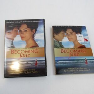 BECOMING‎ JANE - Anne Hathaway DVD NEW/SEALED